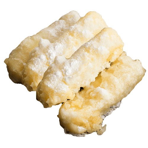 Tempura mozzarella