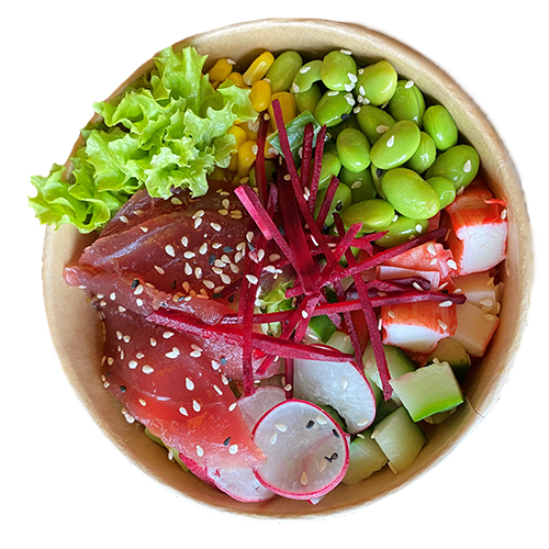 Tuna poke bowl