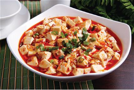 麻婆豆腐 Mapo tofu