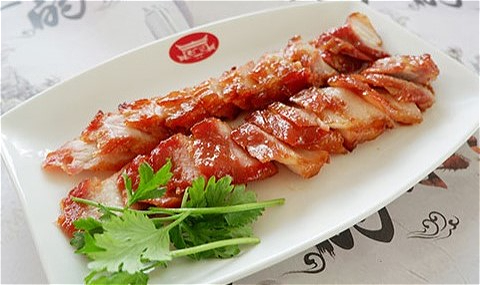 叉烧小食 char siu (klein)