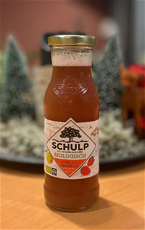 Appel & aardbei sap ( biologisch )