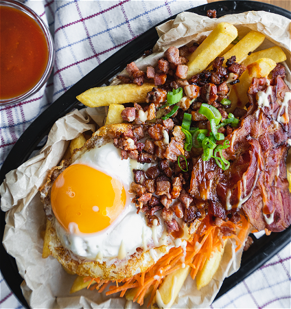 Loaded fries bacon ranch
