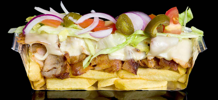 kapsalon met kipdoner