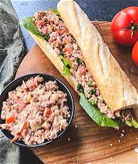 Stokbrood tonijnsalade