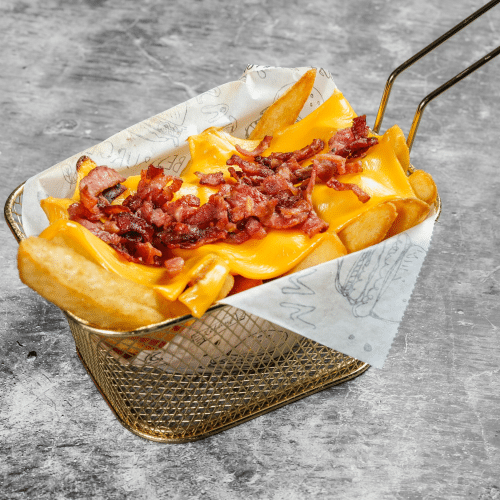 Cheese bacon fries