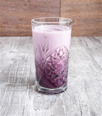 Taro milk tea tapioca