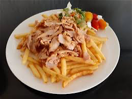 Patat kipdöner groot