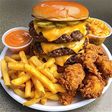Barrry's Smash Burger XL Menu