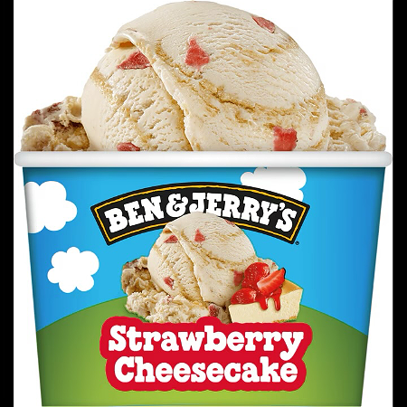 Ben & Jerry’s Strawberry Cheesecake 