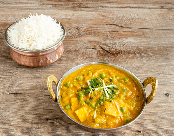 Matar paneer