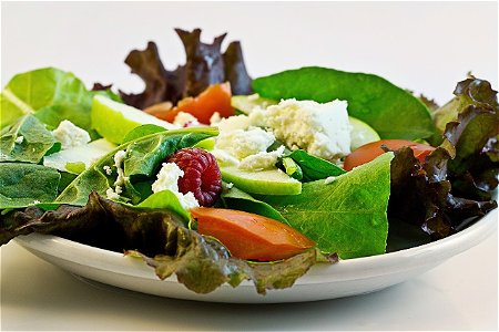 Caesar salade vegetarisch