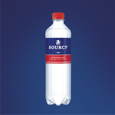 Sourcy Rood Fles 500ml