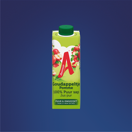 Appelsientje Goudappel pak 330ml