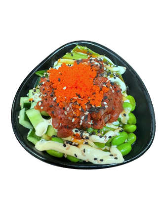 Pokebowl hot tuna tartaar