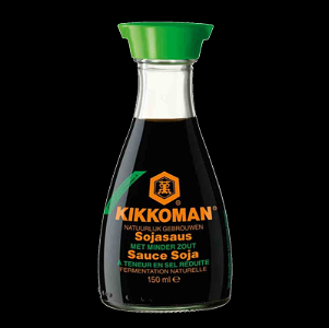 Kikkoman Soja saus flesje (minder zout) 150ml