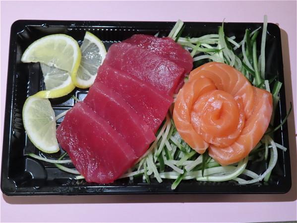 Tonijn & Zalm sashimi 3+3st