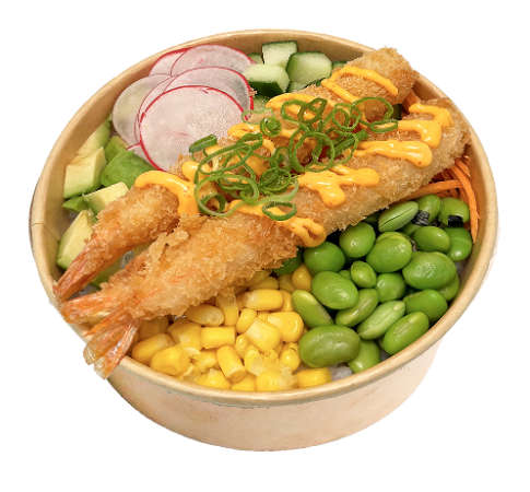 Ebi Fry Poké Bowl