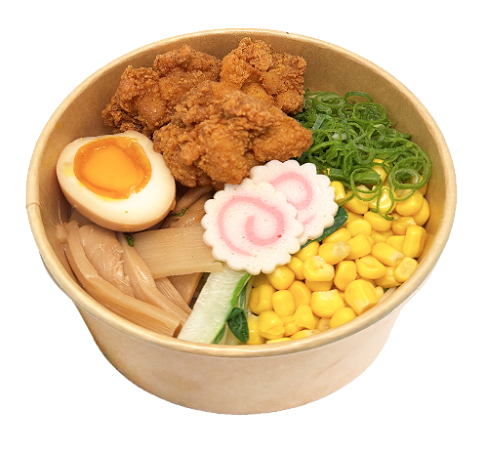 Crispy Chicken Ramen Noodles