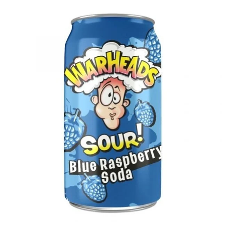 Warheads Blue Raspberry USA 330ml