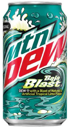 Mountain Dew Baja Blast USA 355ml