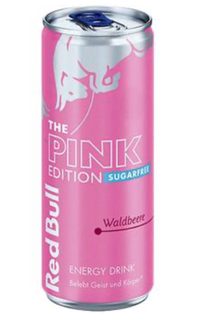 Red bull pink edition sugar free