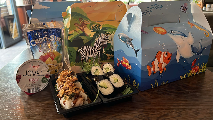 Kindermenu combi maki+chicken rol
