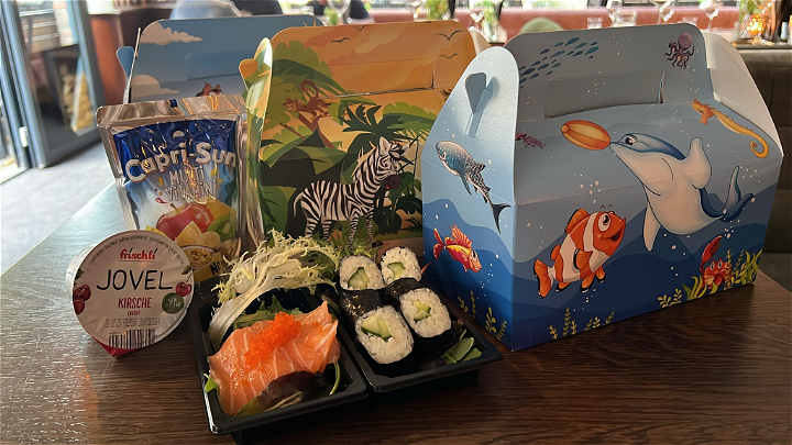 Kindermenu combi maki+sashimi