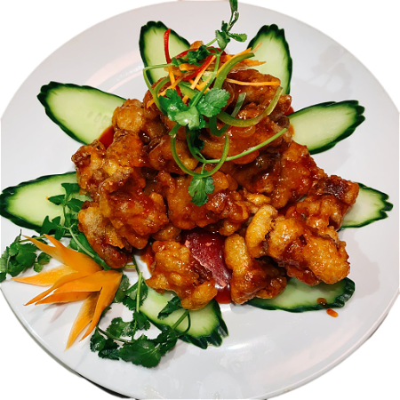 (NEW!)Guo Bao Rou (gefrituurd zoetzuur varkensvlees)