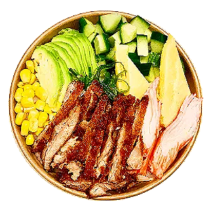 Poke bowl Crispy Chicken