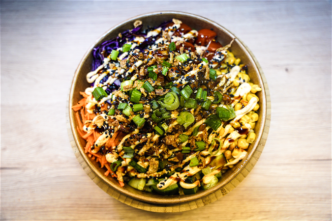 Poké Bowl Kip Teriyaki