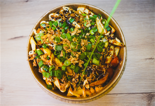 Loaded Fries Krokante Kip