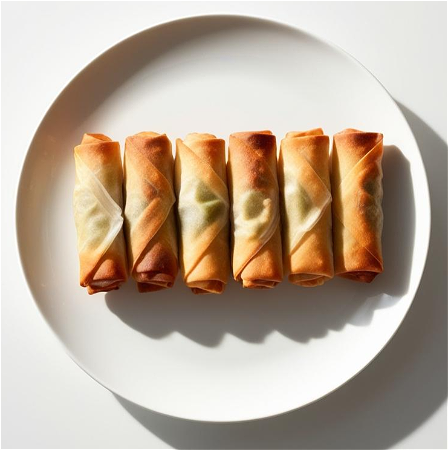 Vegetarische Mini Loempia's