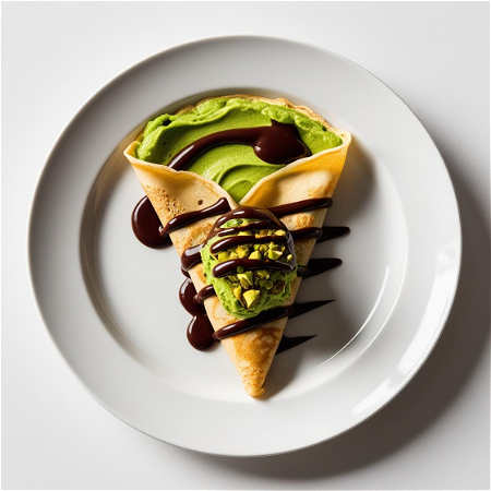 Crêpe Pistache