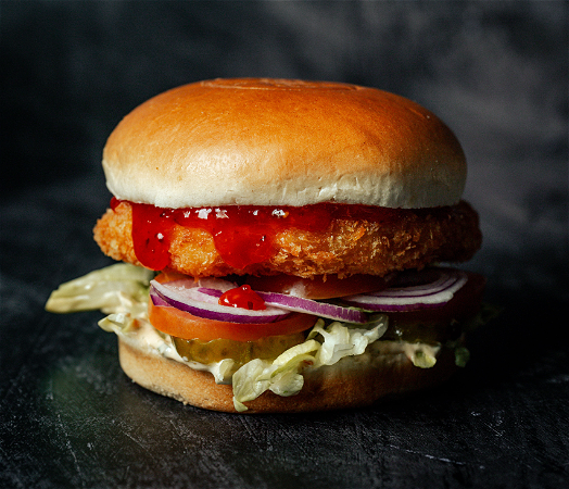 Louisiana Shrimp Burger