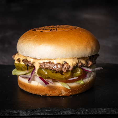 Spicy Jalapeno Smashed Burger