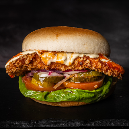 Garlic Chillie Chicken Burger