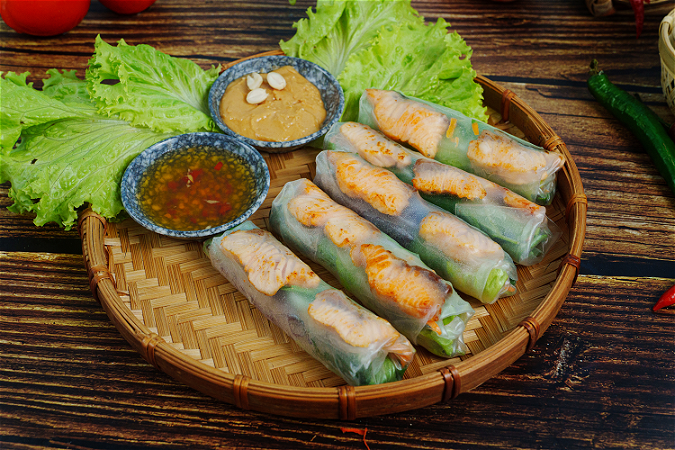 SPRINGROLL ZALM  