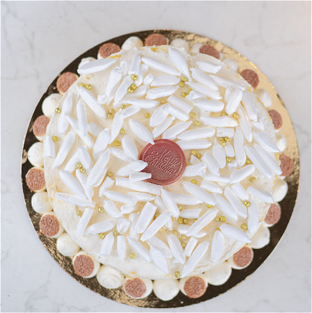 Kerst IJstaart Lemon merinque