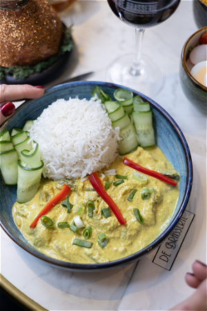 Rendang van oesterzwammen