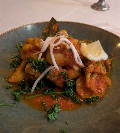Portugese vegan cataplana