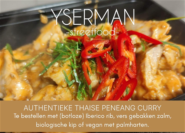 Peneang curry met zalm