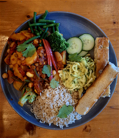 Marokkaanse Curry met zalm