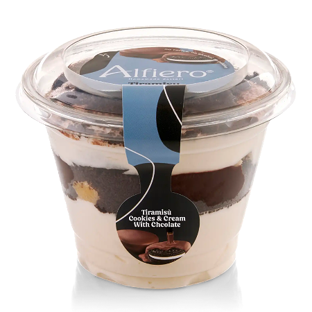 Alfiero Tiramisu Cookies & Cream met Chocolade