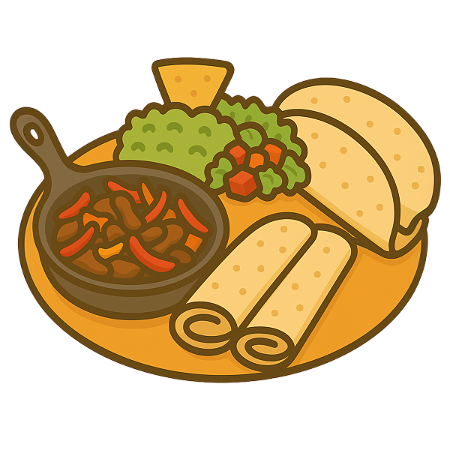 Family Fajitas (voor 5 personen)