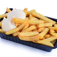 Frites mayonaise klein