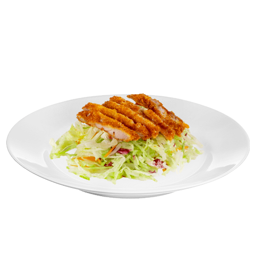 Fried chicken salad