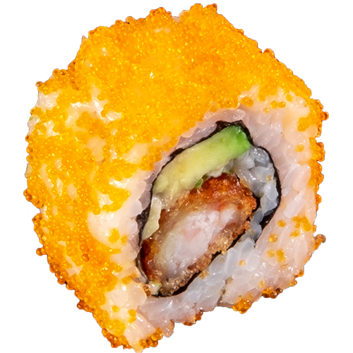 Ebi tempura roll (8 stuks)