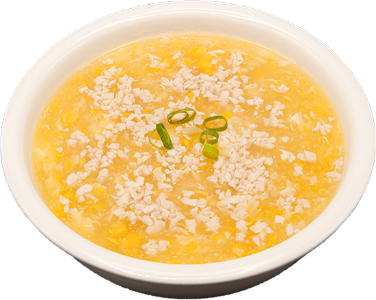 Creamy chicken corn soup