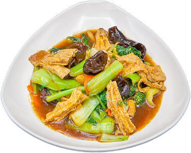 Shaolin vegetables mix with beancurd sheets