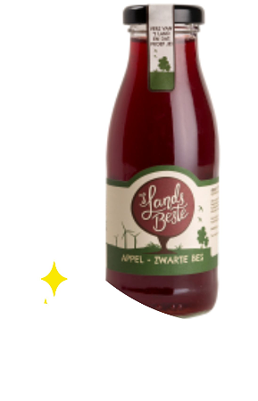 's Landbeste - Appel-Zwarte Bes 0.25l